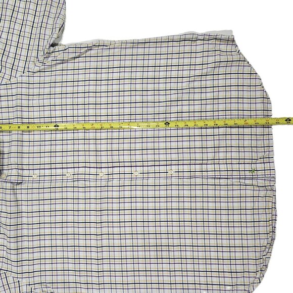 Tailorbyrd 4XLT Big & Tall Plaid Button Down Shirt, Long Sleeve - Picture 6 of 8